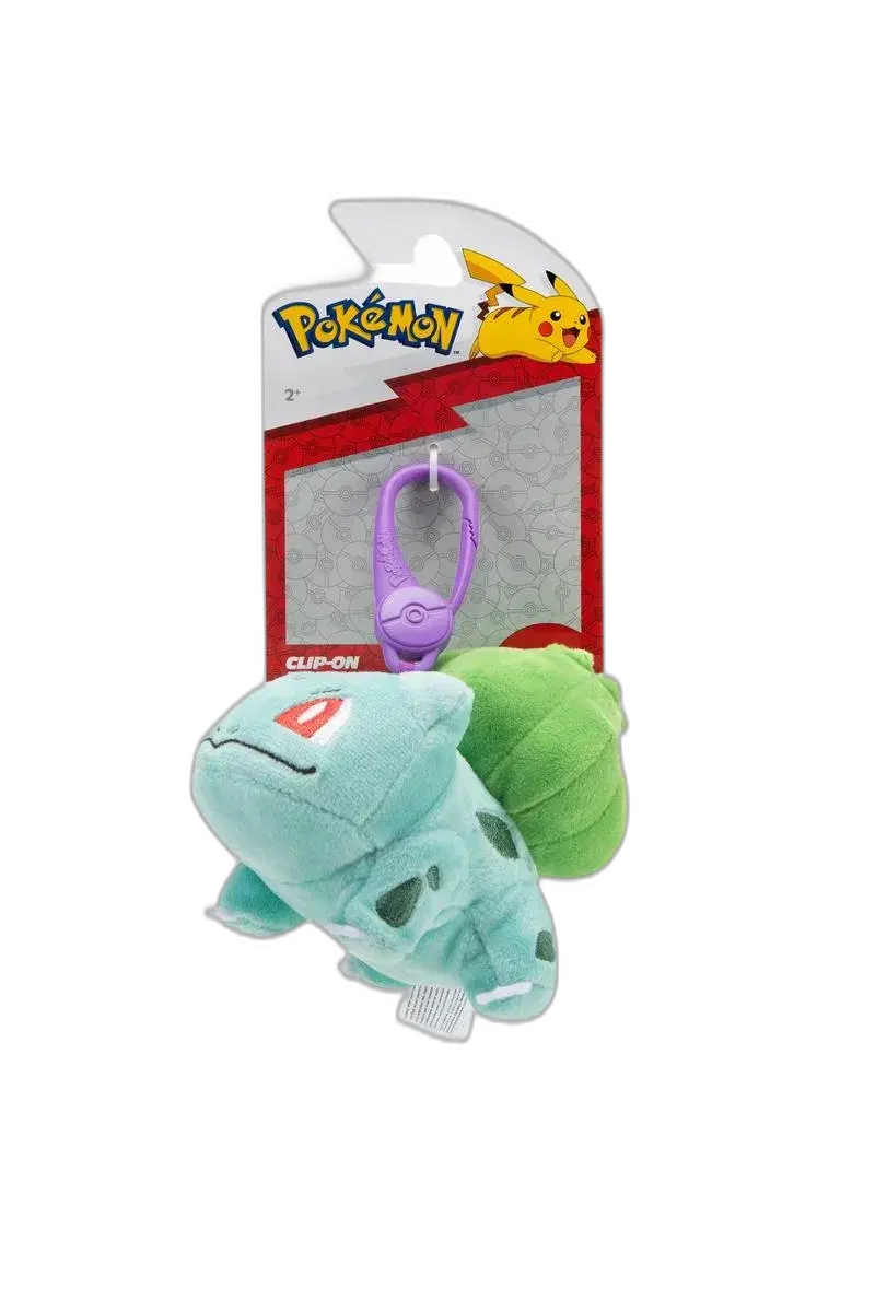 Pokemon 3-5 Inch Clip-On Plush - Bulbasaur