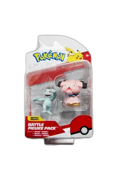 Pokemon Battle Figures Pack - Machop & Snubull