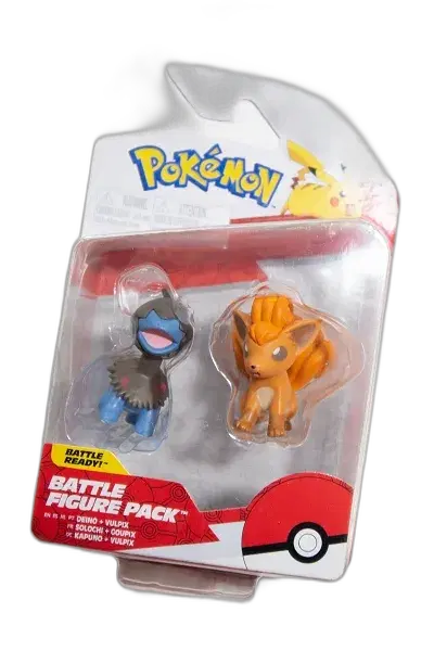Pokemon Battle Figures Pack - Deino and Vulpix